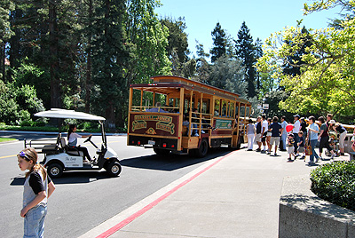 Fake cable car